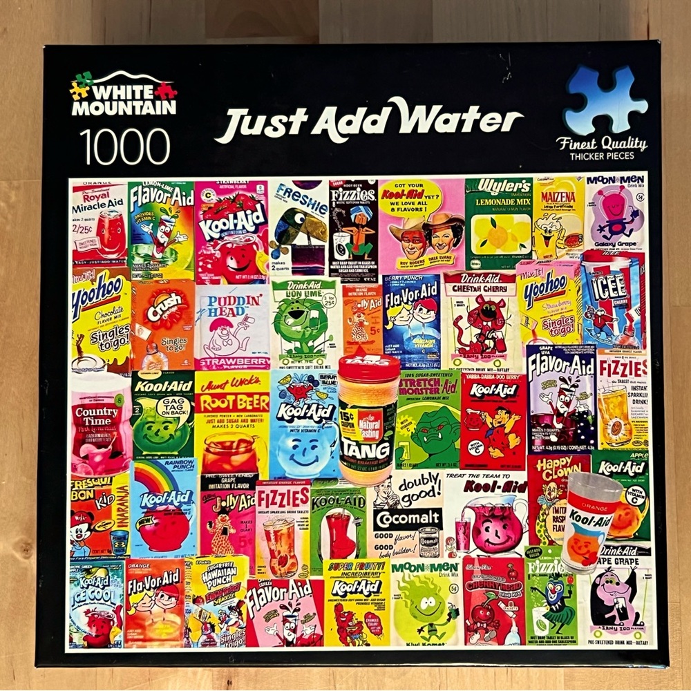 White Mountain “Just Add Water” 1000-pc Puzzle